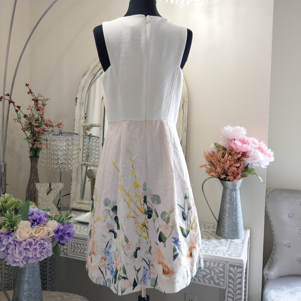 🔥LAST 1🔥NWT TED BAKER FULL SKIRT DRESS - Picture 2 of 10